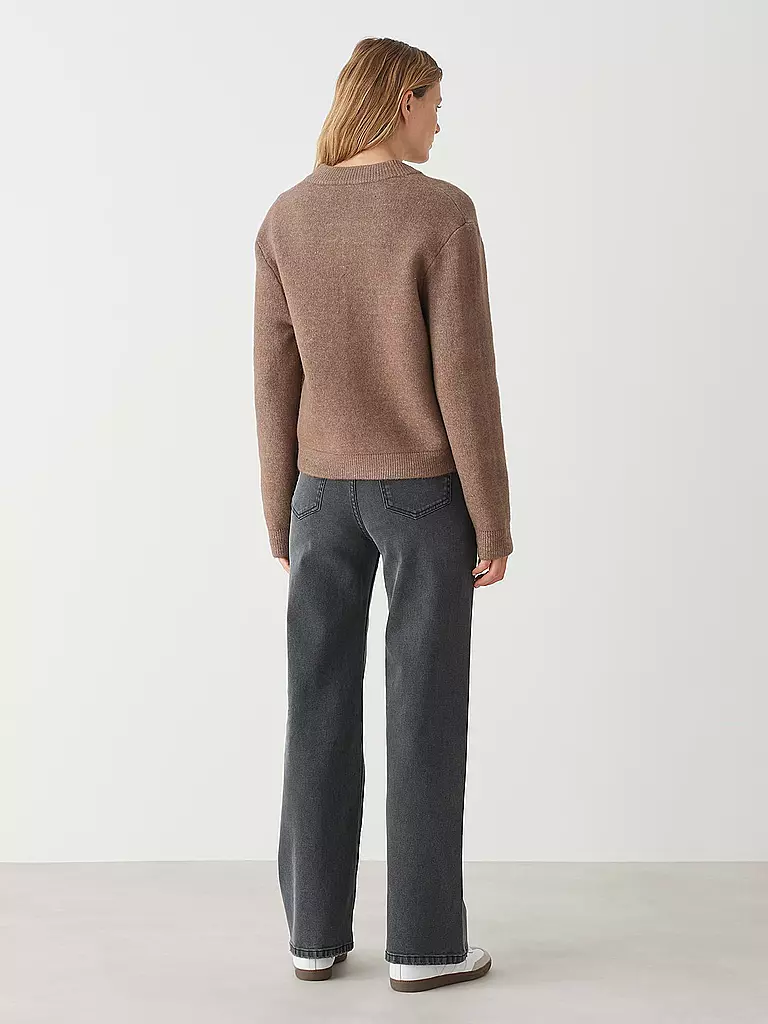 OPUS Strickjacke DOMBA braun