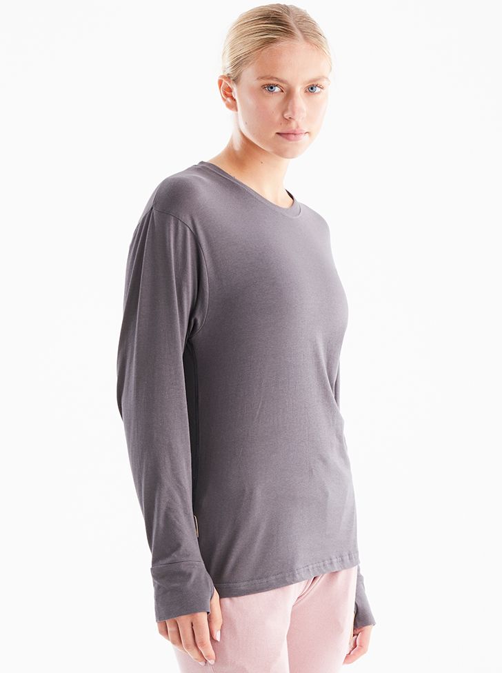 Moon Climbing Moon Lyra Long Sleeve Tee