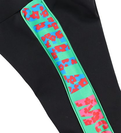Stella McCartney Kids Leggings - Schwarz m. Print