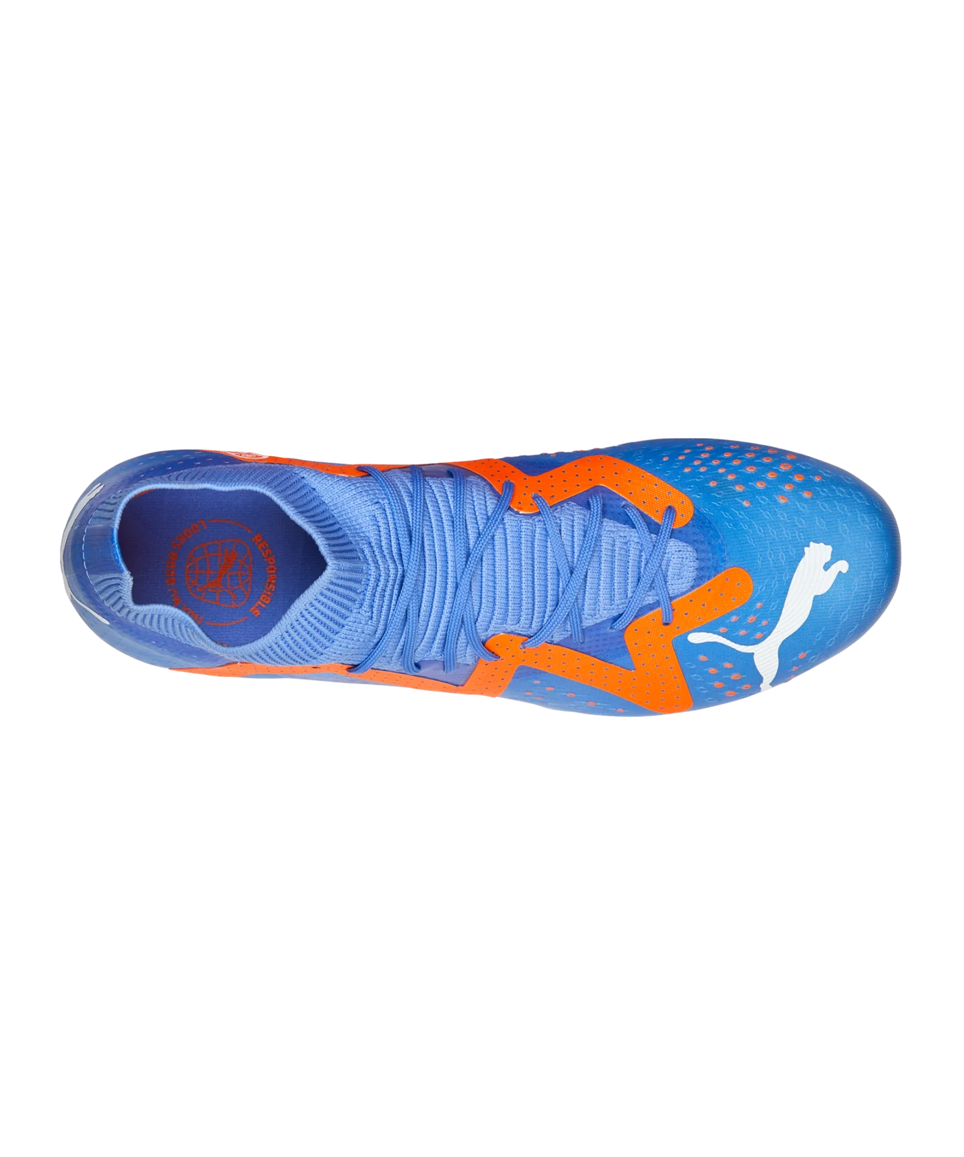 PUMA FUTURE Match FG/AG Supercharge Blau Orange F01