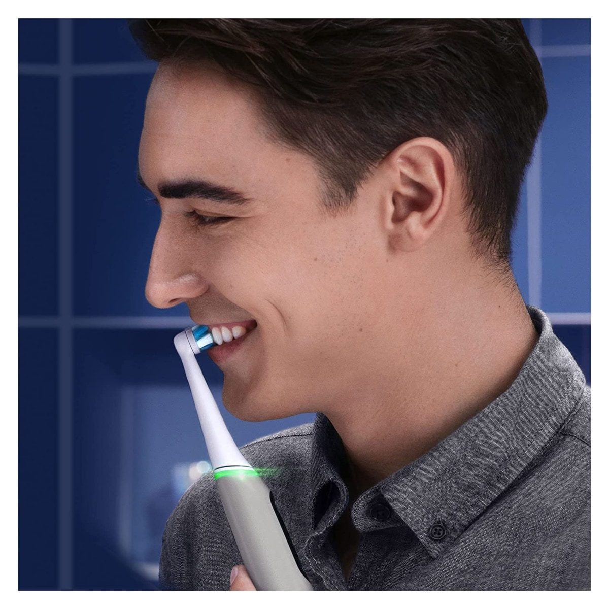 Oral-B iO Series 6 elektrische Zahnbürste Grey Opal JAS22