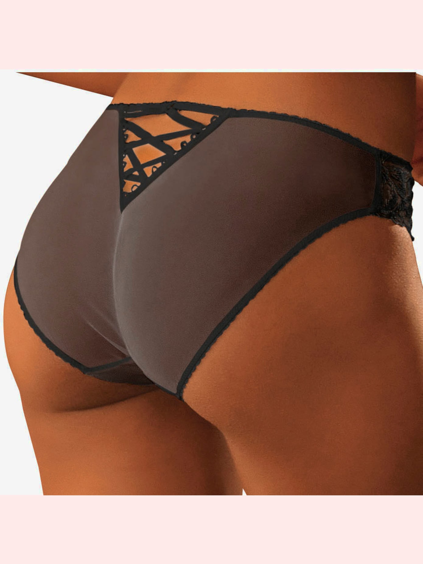 Tanga slip séduisant en sublime dentelle florale