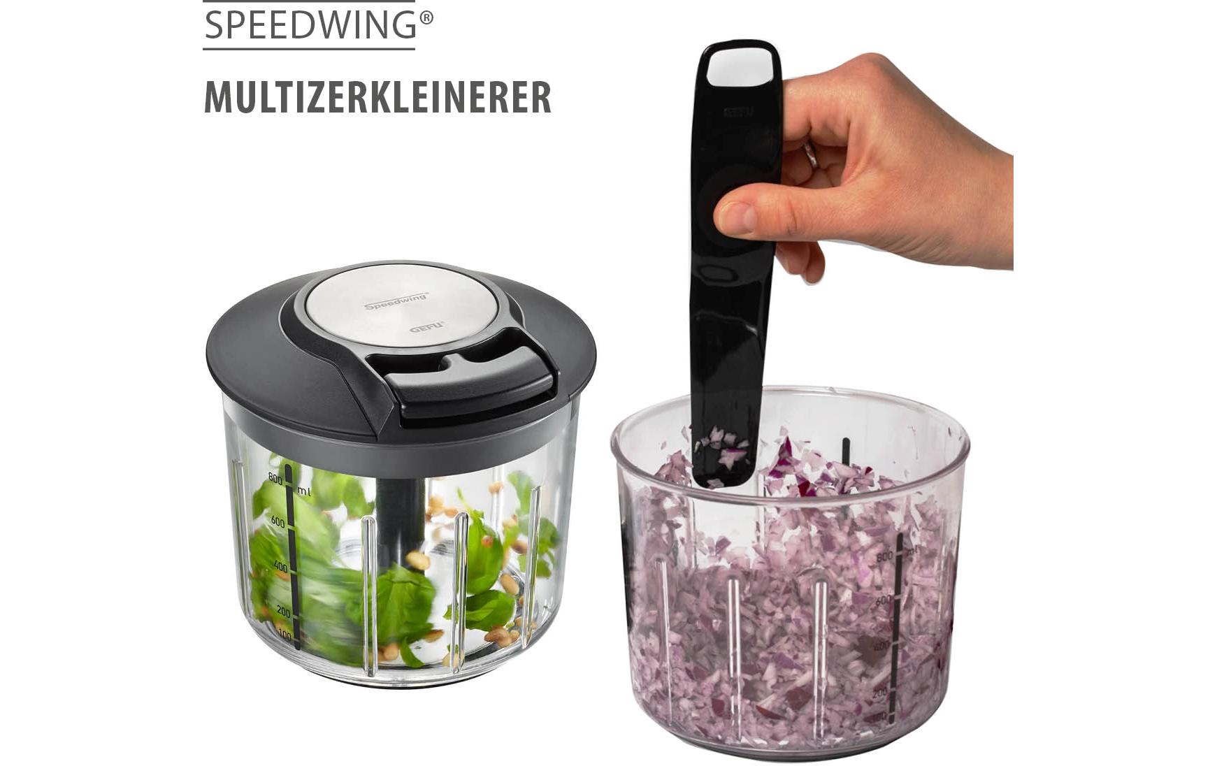 Hacker Speedwing 800 ml, TransparentMultizerkleinerer