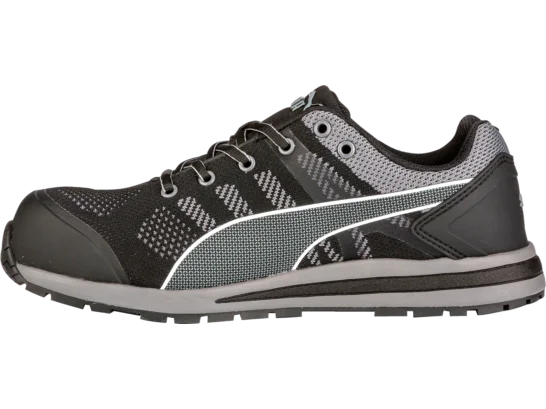 Baskets de sécurité S1P ESD HRO SRC Elevate Knit Black Puma noires