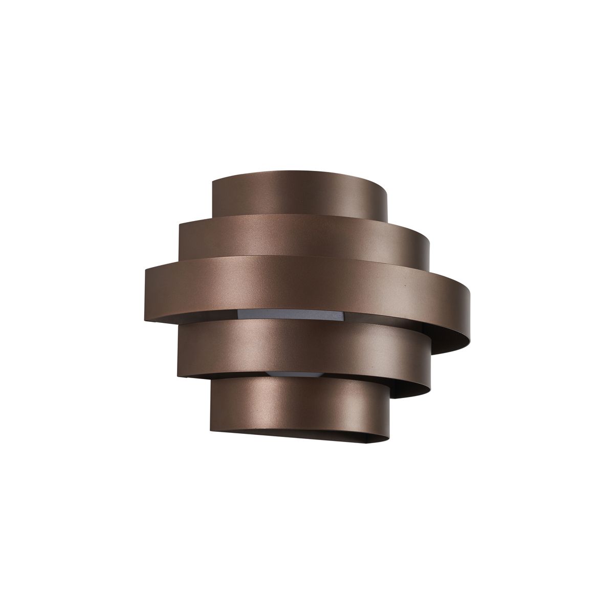 Moderne wandlamp brons incl. LED 3-staps dimbaar - Lines
