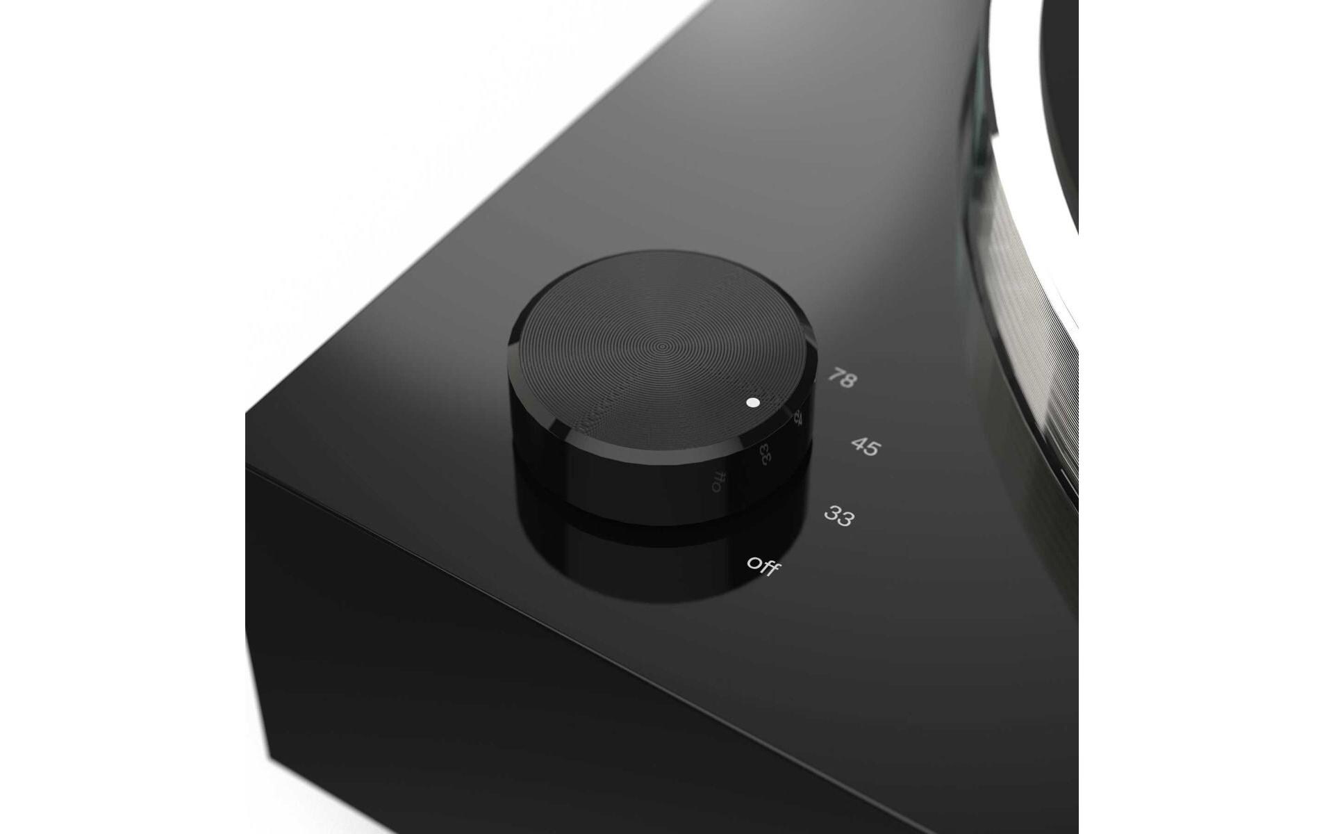 Plattenspieler TurnX Schwarz<br>Plattenspieler mit hervorragender Leistung und Klangtreue