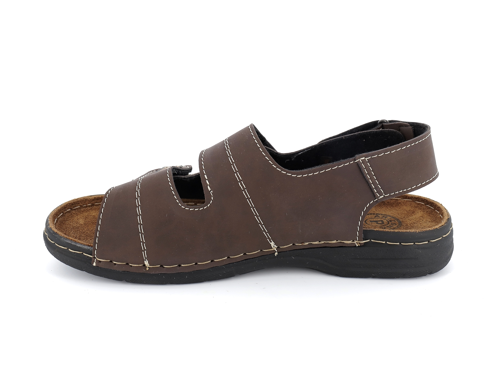 P brand-638 Synthétique Marron Foncé