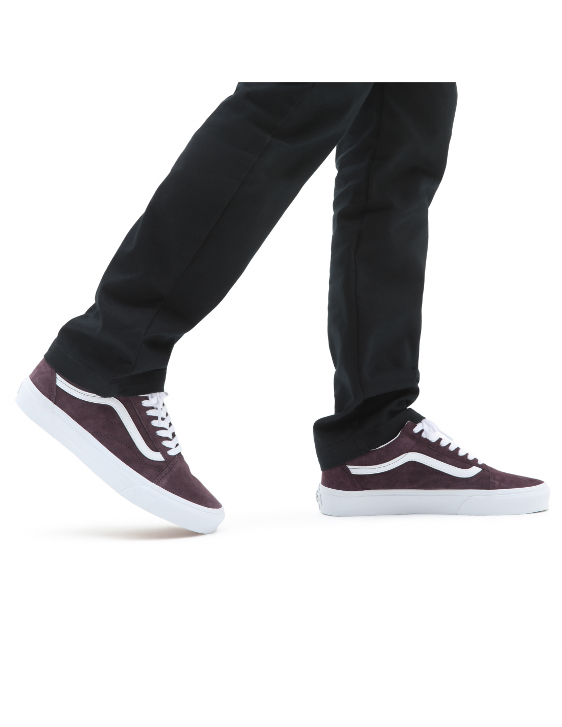 vans Sneakers femme ua old skool psde daim prune