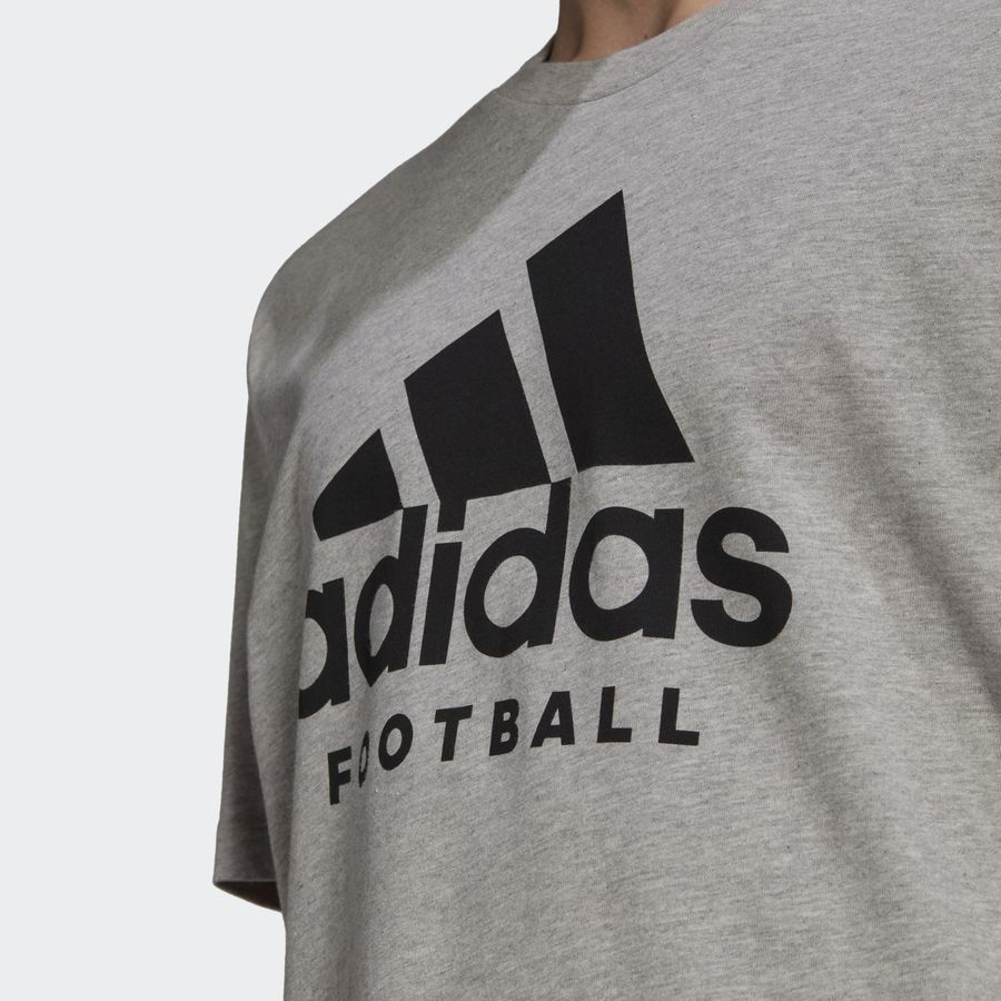 adidas T-Shirt Ballon Logo - Gris/Noir