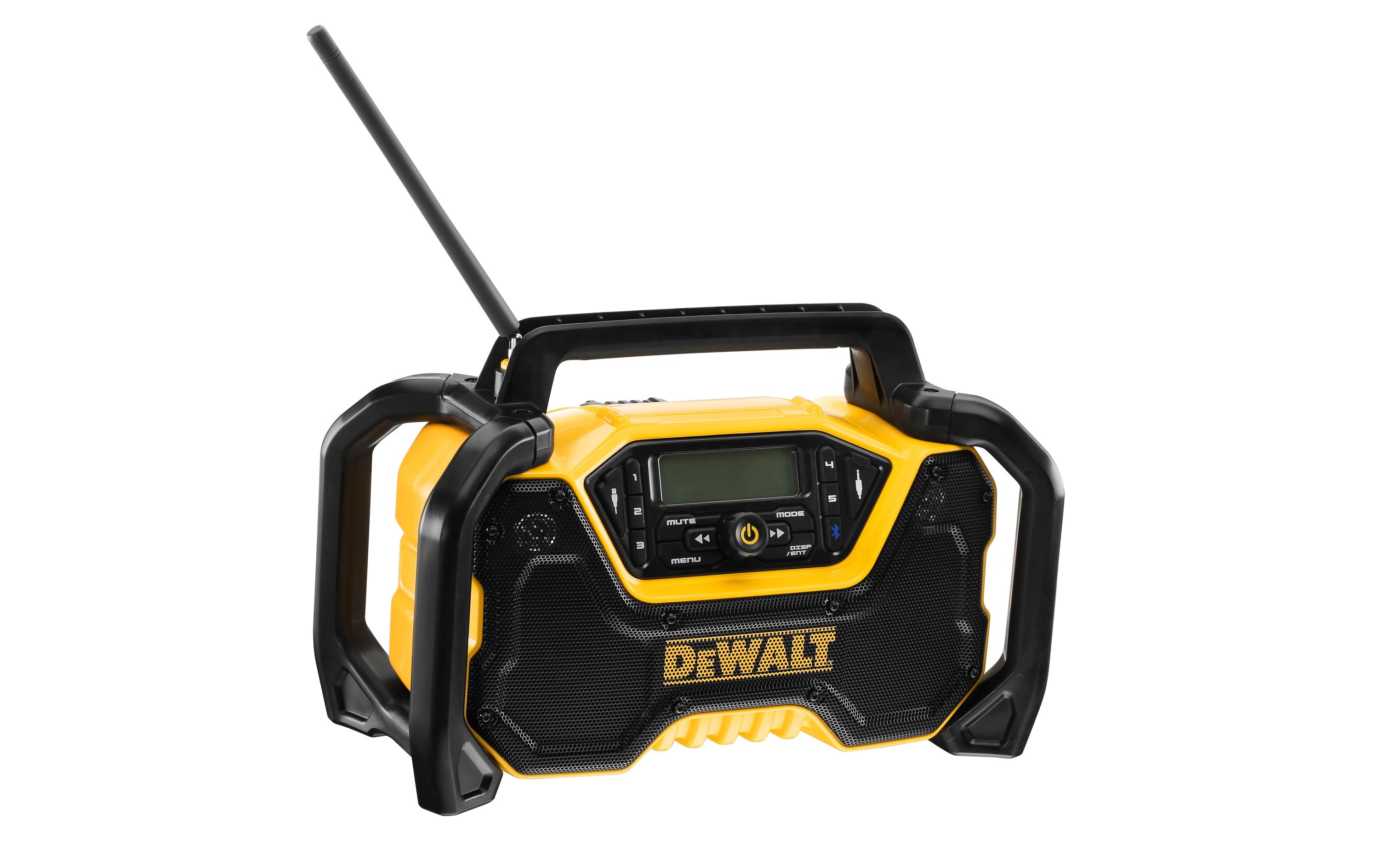 Baustellenradio Akku- & Netzbetrieb DAB+, Bluetooth, Solo<br>Kompaktes Baustellenradio