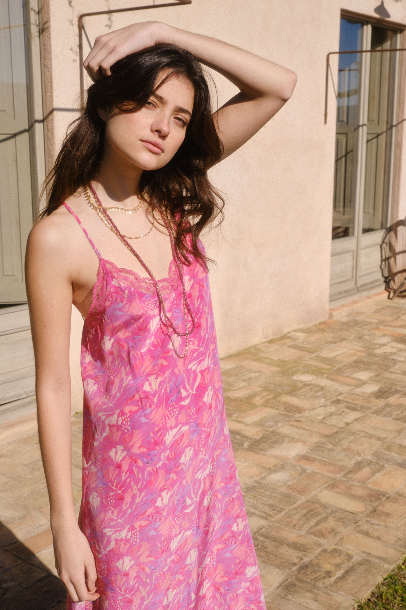 Vestido de lingerie estampado Suzanne - Vários modelos