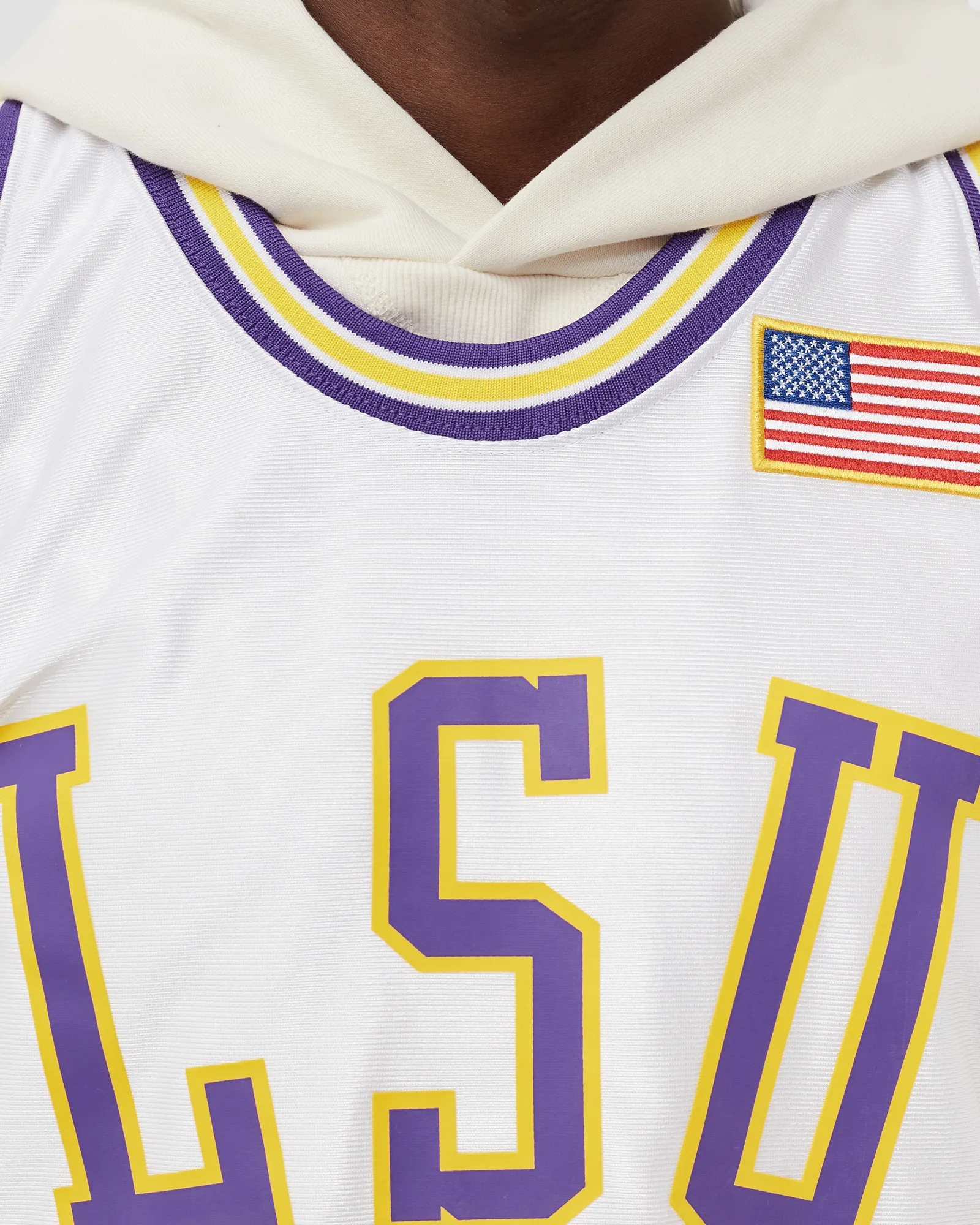 Mitchell & Ness NCAA AUTHENTIC JERSEY LOUISANA STATE UNIVERSITY 1990-31 SHAQUILLE O´NEAL #33