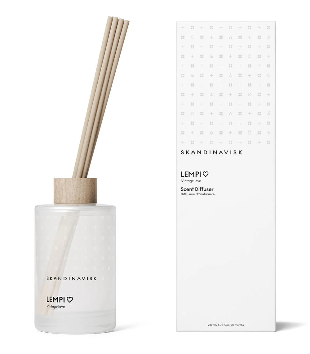 Skandinavisk  Lempi diffuser, hvid - 200 ml.