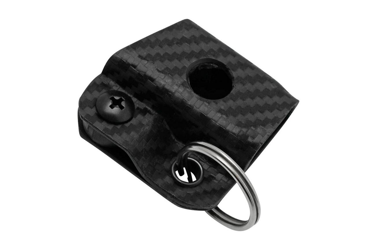 Clip And Carry Kydex Keychain Sheath Gerber Dime, Leatherman Squirt, Carbon Fiber Black GDIME-CF-BLK sleutelhangerholster