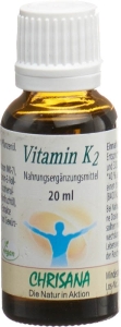 CHRISANA Vitamin K2 Tropfen, 20 ml