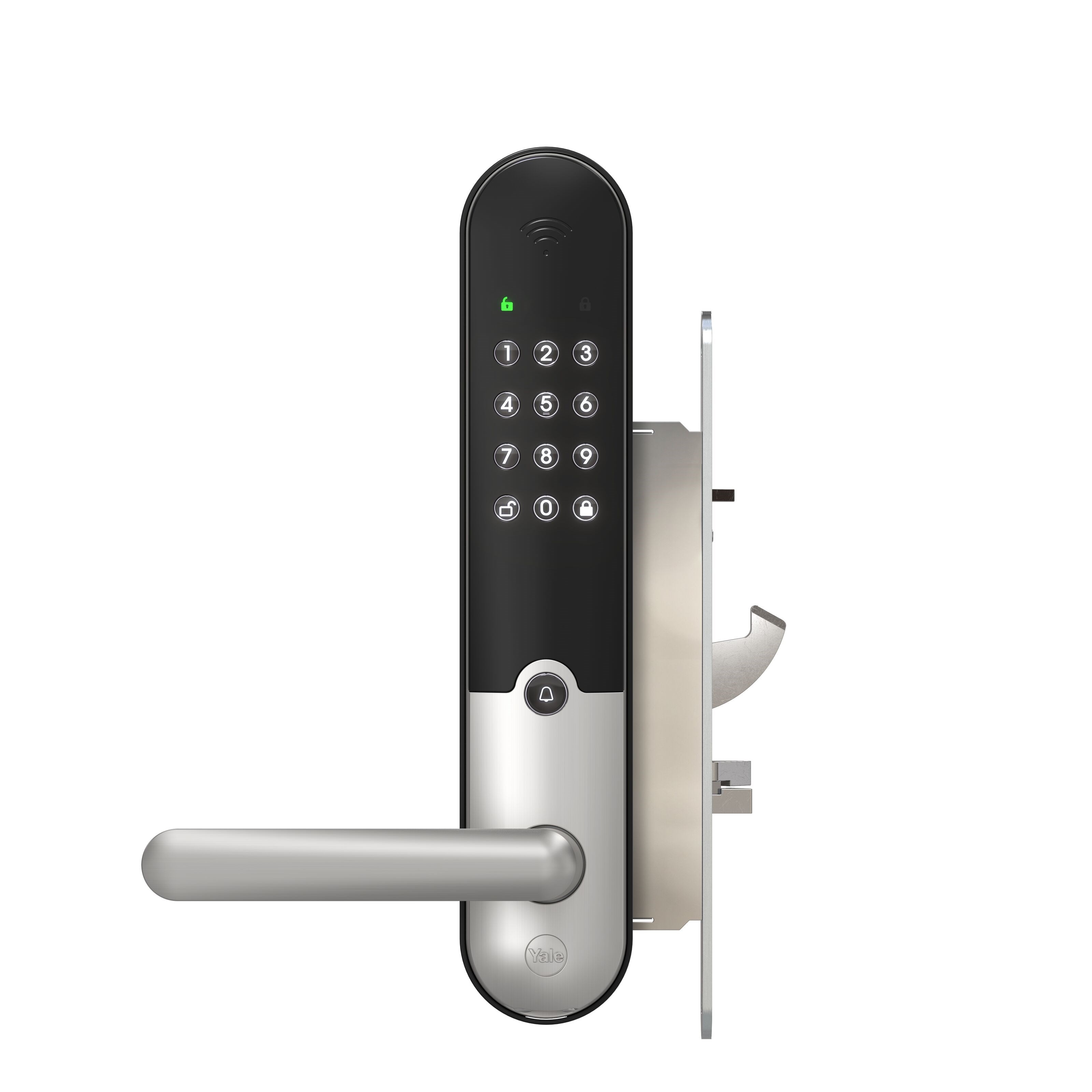 Yale Doorman L3S Flex Børstet stål