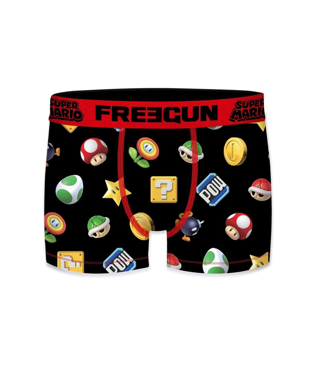 Boxer Homme Mario, Donkey Kong, Calecon Homme, SUPER MARIO, Agréable et Ajustement Parfait (Lot de 4)