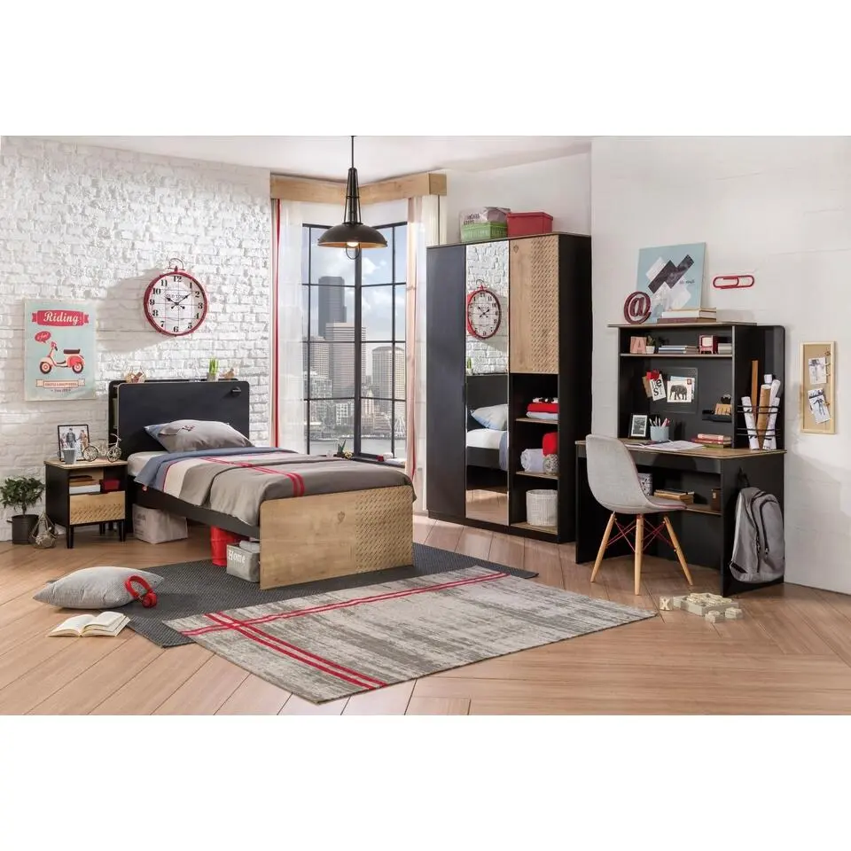 New York boekenkast kast tienerkamer