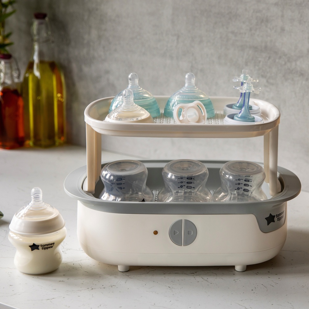 Tommee Tippee SuperSteam Sterilisator und Starter-Set