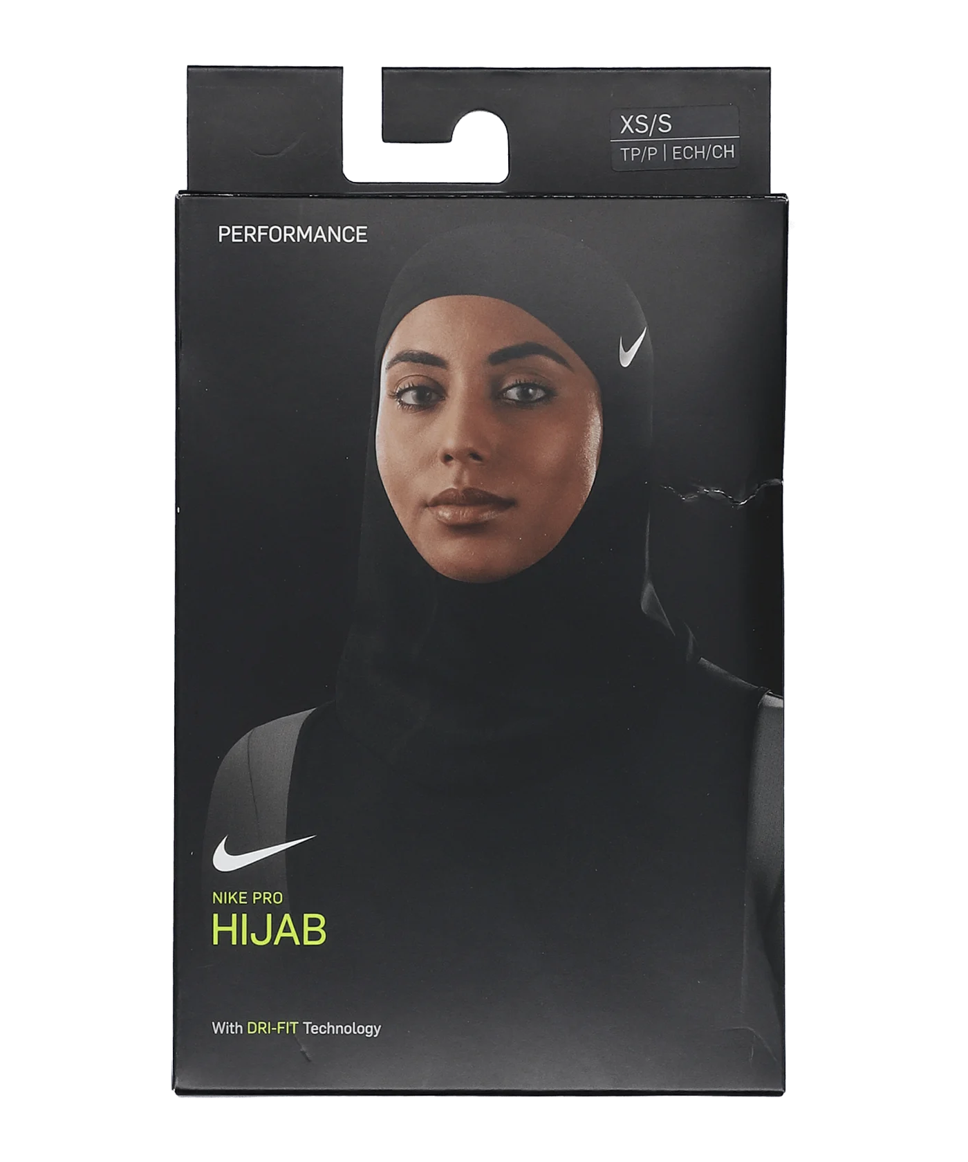 Nike Hijab 2.0 Kopftuch Muslima Schwarz F010