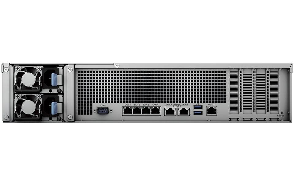 NAS FlashStation FS3410 24-bay<br>2HE Rackmount mit 24 Laufwerkschächten