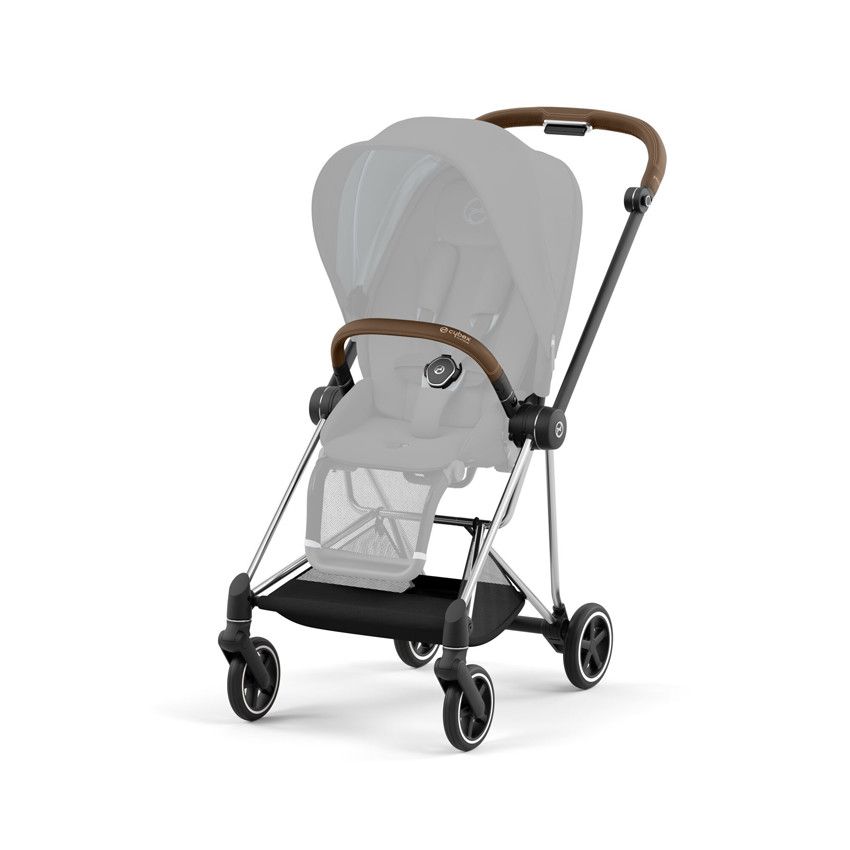 Châssis pour poussette Mios - Chrome Marron - Ecru