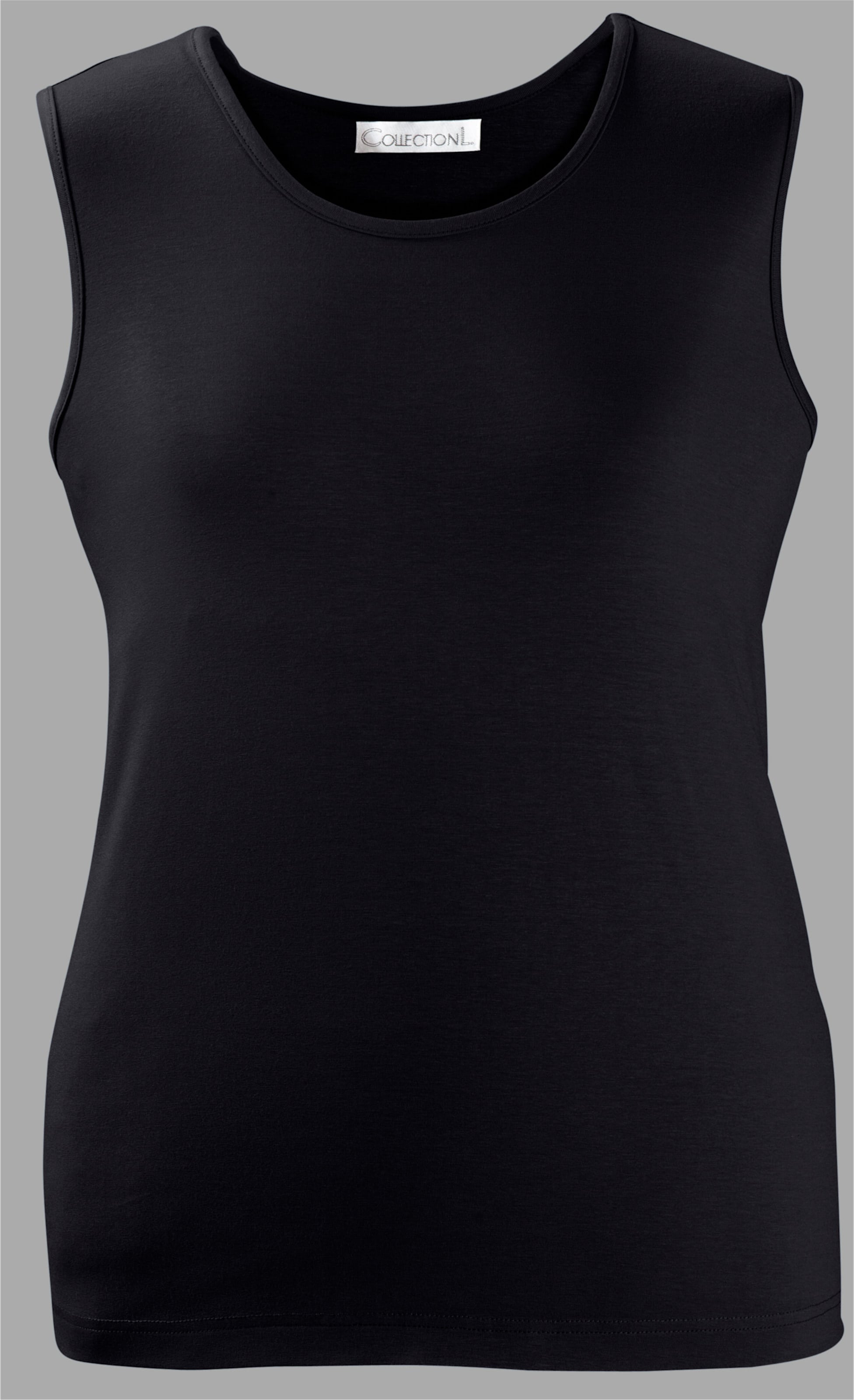 Trägertop in schwarz