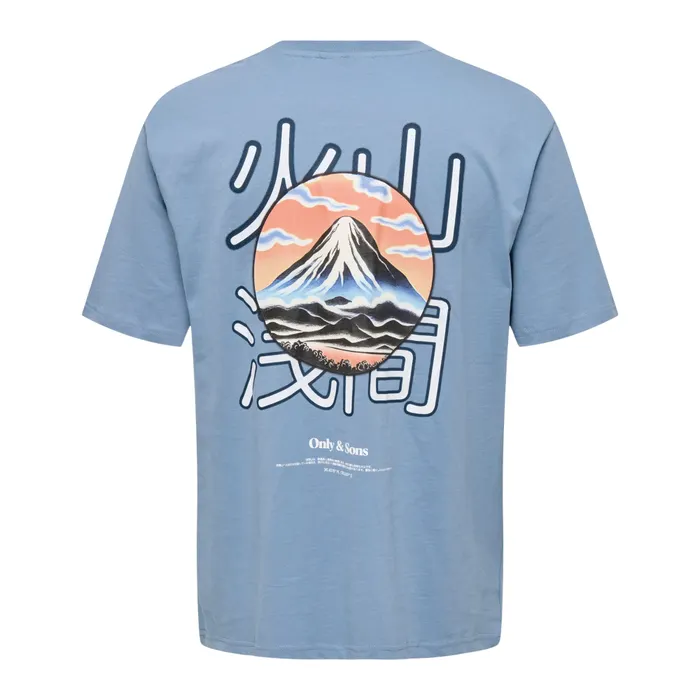 Only & Sons Mountain Logo Shirt Heren