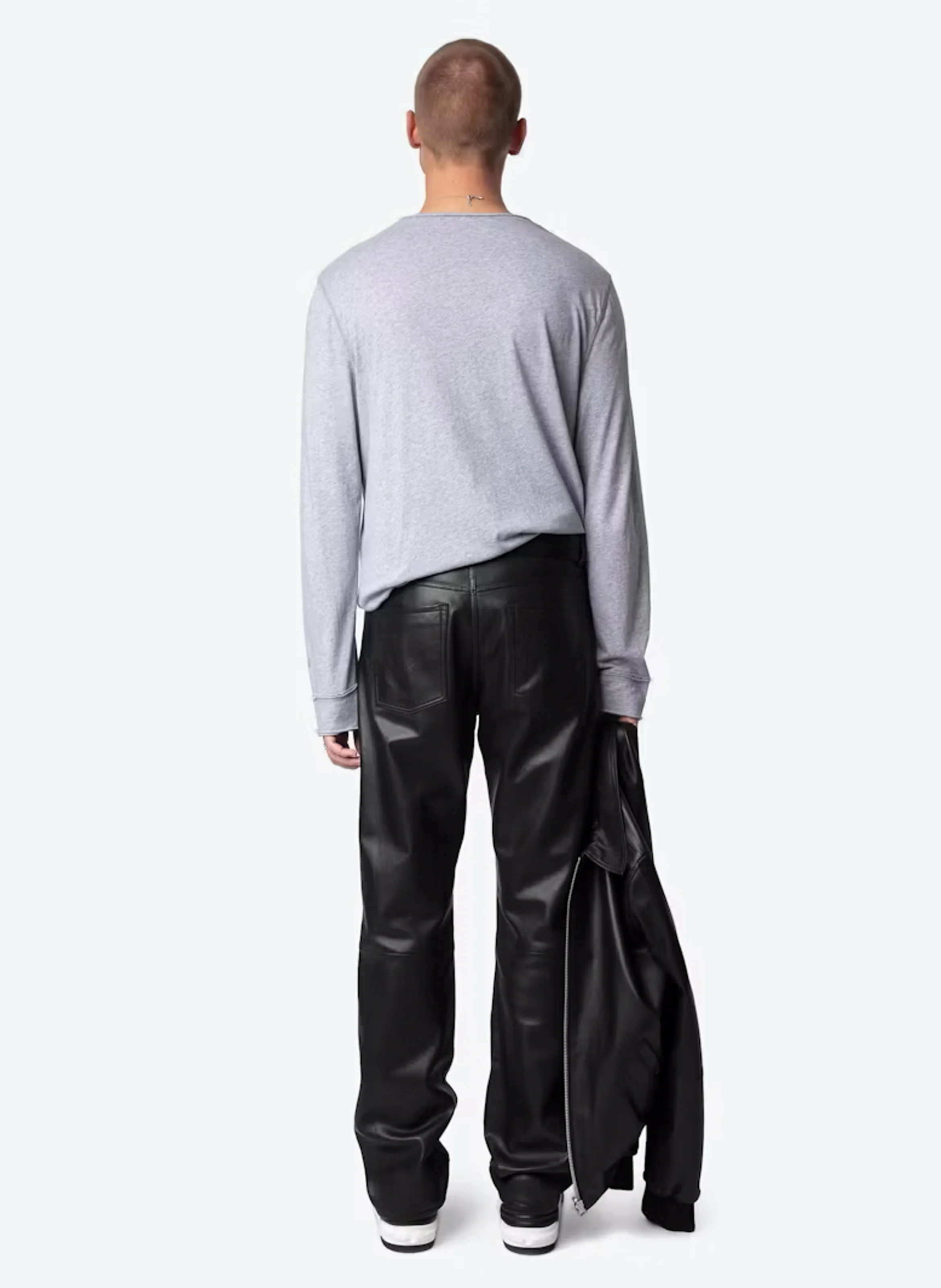 MONASTIR - Tee-shirt droit en coton bio | Gris