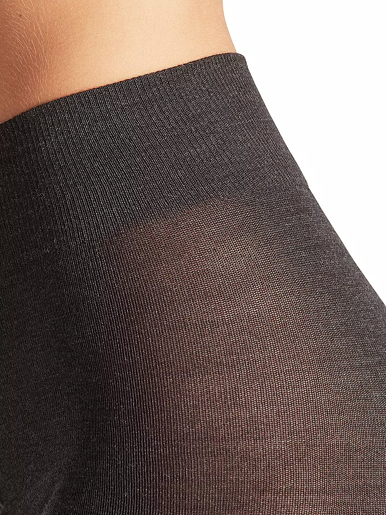 FALKE Strickstrumpfhose SOFTMERINO anthrazit  grau
