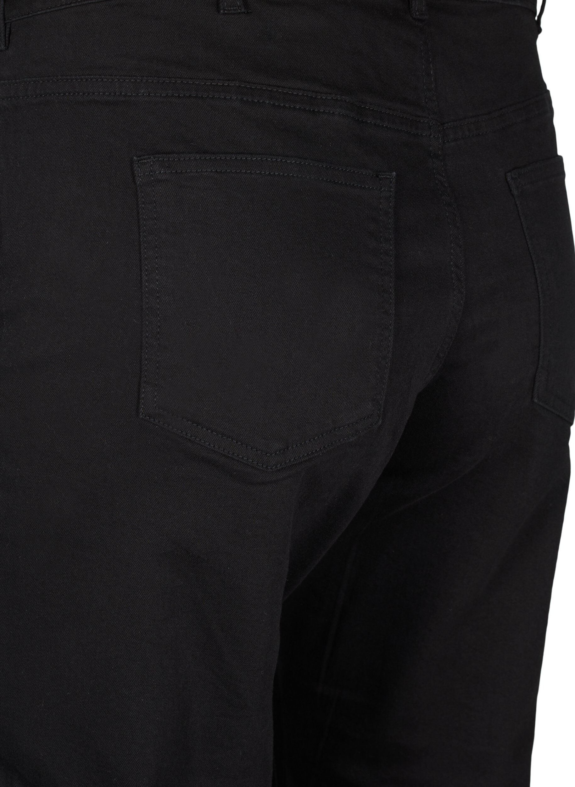 Cropped Vera jeans med straight fit