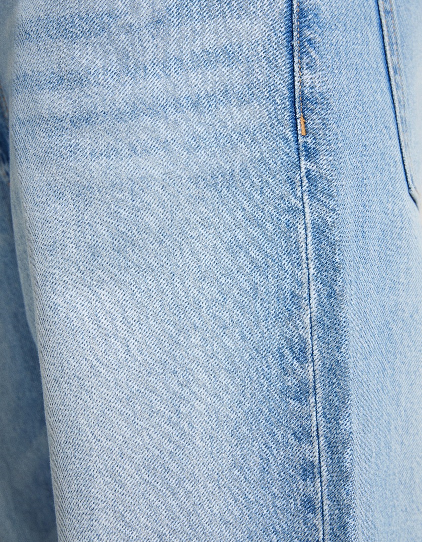 jeans de corte reto dos anos 90