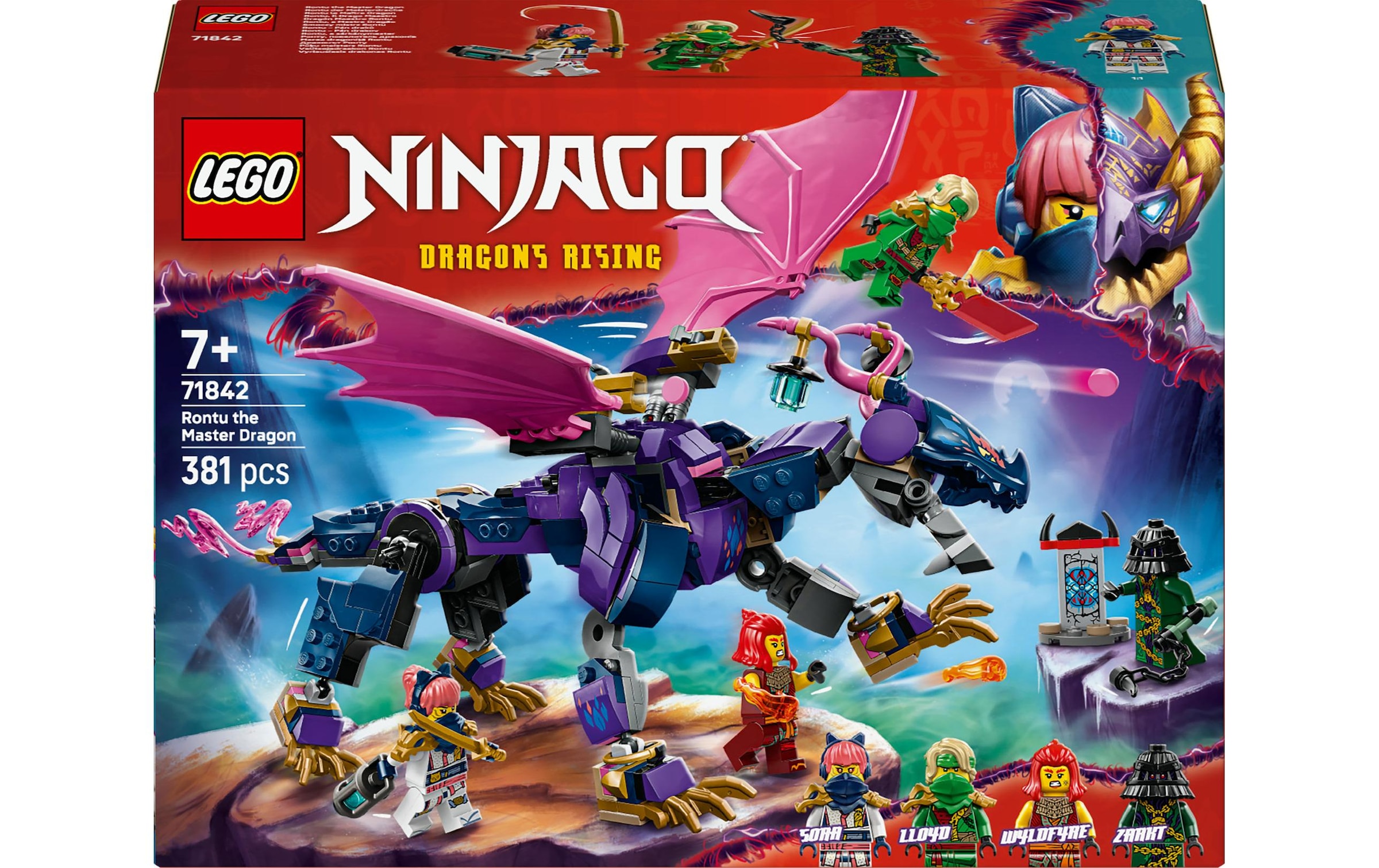 LEGO® Spielbausteine »Ninjago Rontu der Meisterdrache 71842«