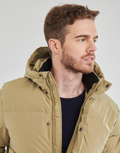 Jack & Jones - JJDAVID PUFFER JACKET - Beige