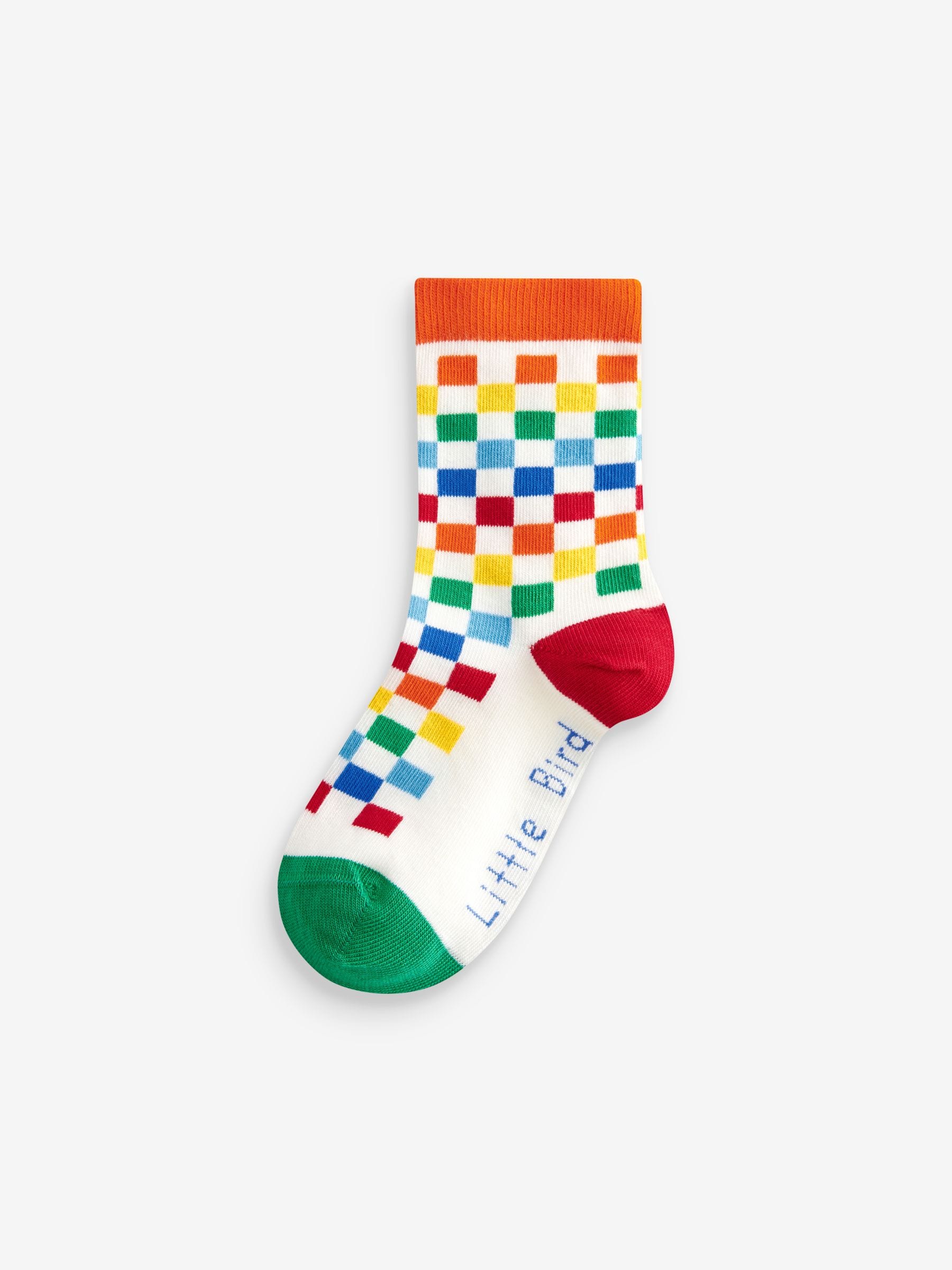 Little Bird by Jools Oliver sokken met ster en schaakbord set van 5