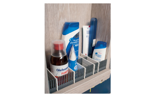 Purvario Pure Light Edition Stauleisten Set für Schubladen 8 Stück