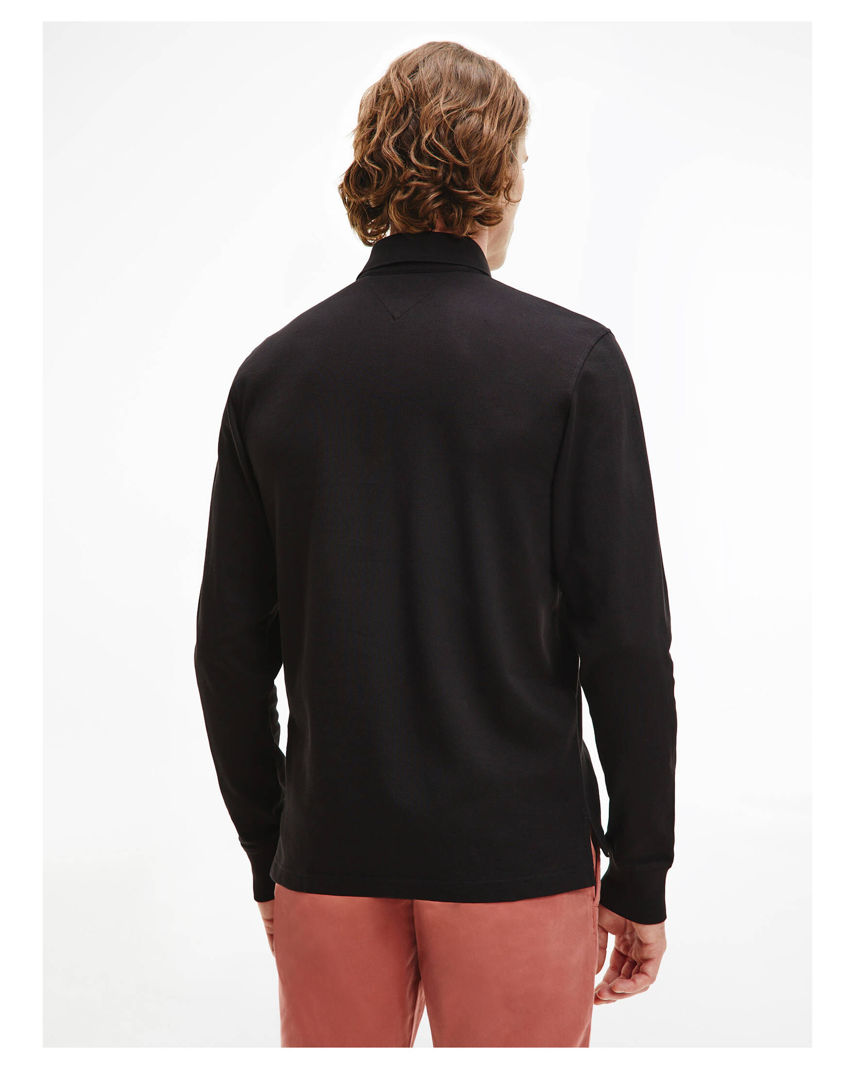 Tommy Hilfiger| Herren Poloshirt 1985 TH FLEX Regular Fit Langarm