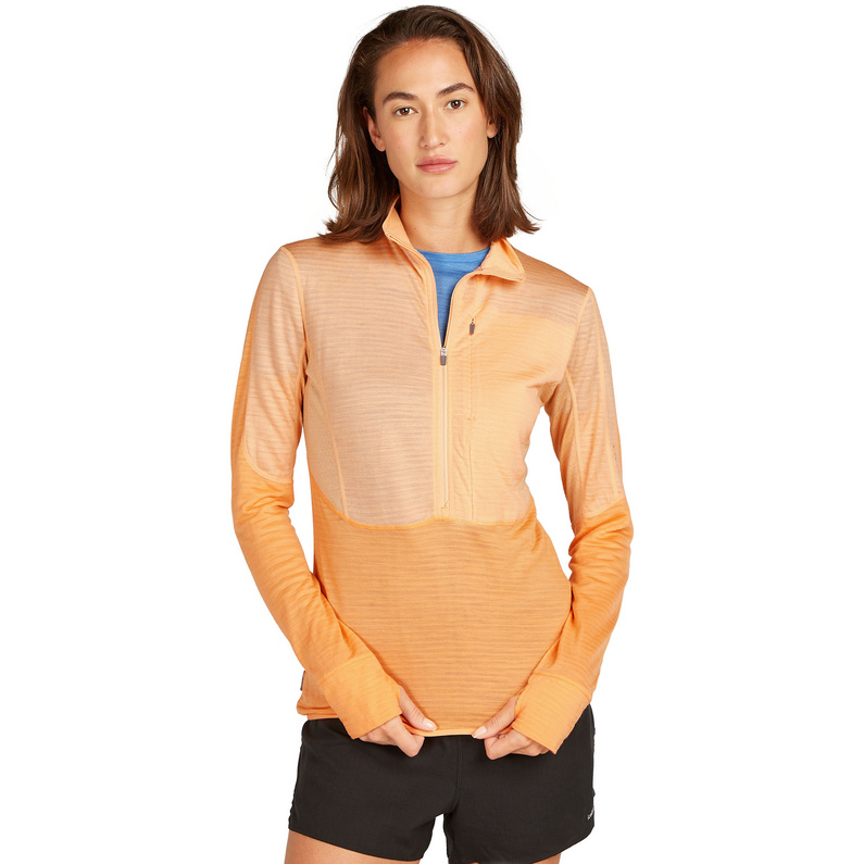 Icebreaker Damen 200 Realfleece Descender Half Zip Pullover