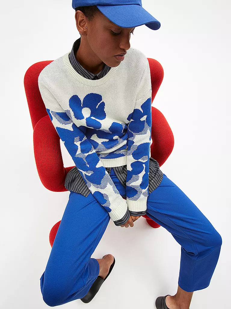 ARMEDANGELS Businesshose LINAA LOU 7/8 blau