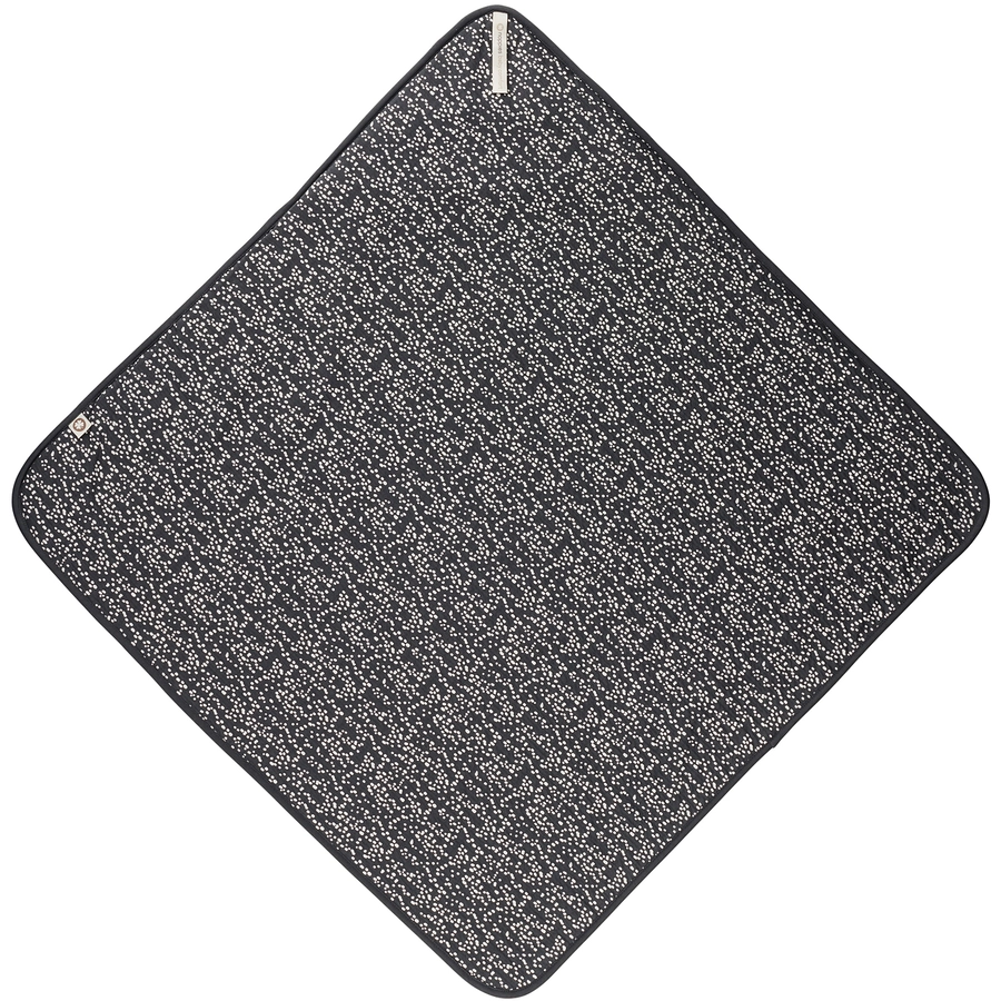 Noppies Wickeltuch Teddy Fancy Dot 100x100 cm Forged Iron