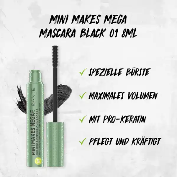 Mini Makes Mega Mascara Black 01