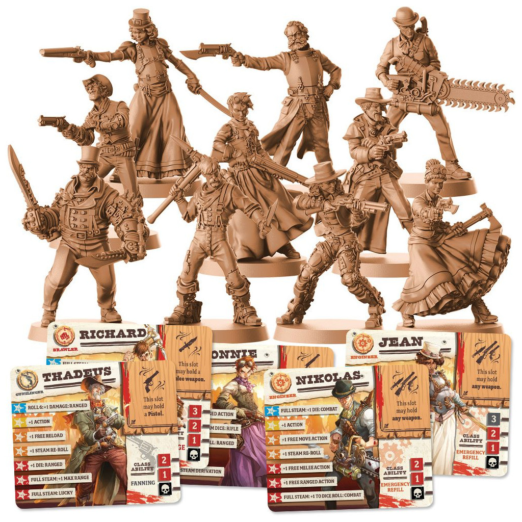 Zombicide - Undead or Alive : Gears & Guns