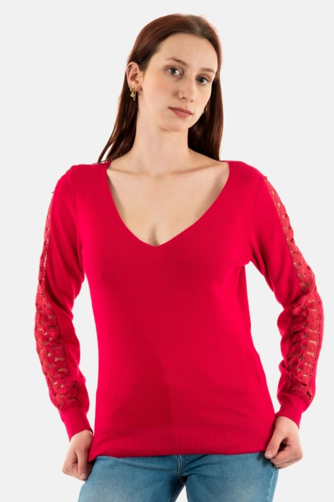 Pull léger morgan 241-miela fuchsia