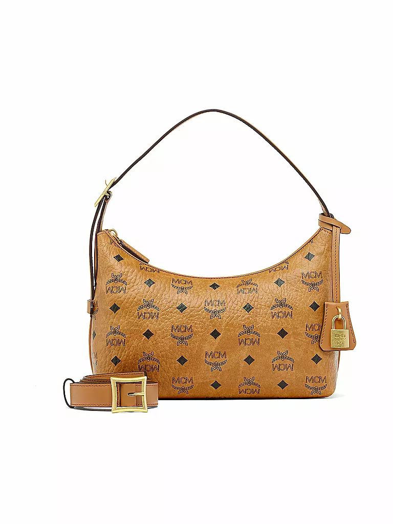 MCM Ledertasche - Hobo AREN braun