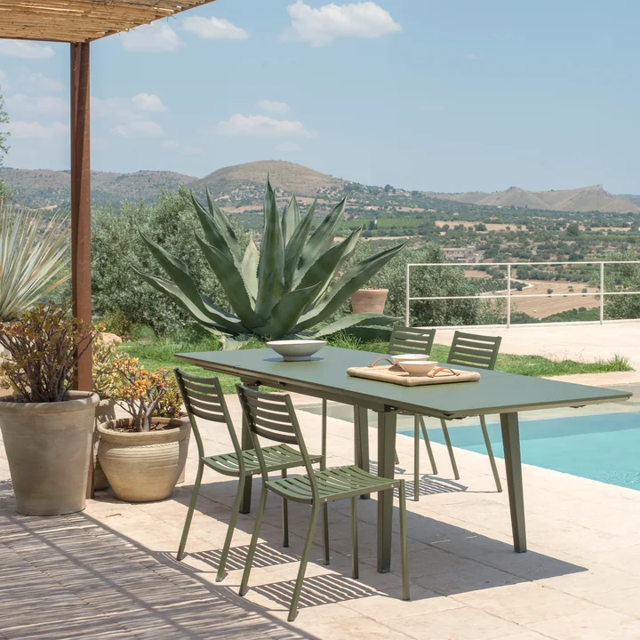 Emu - Plus4 Outdoor Tisch 120 x 80 cm, weiss