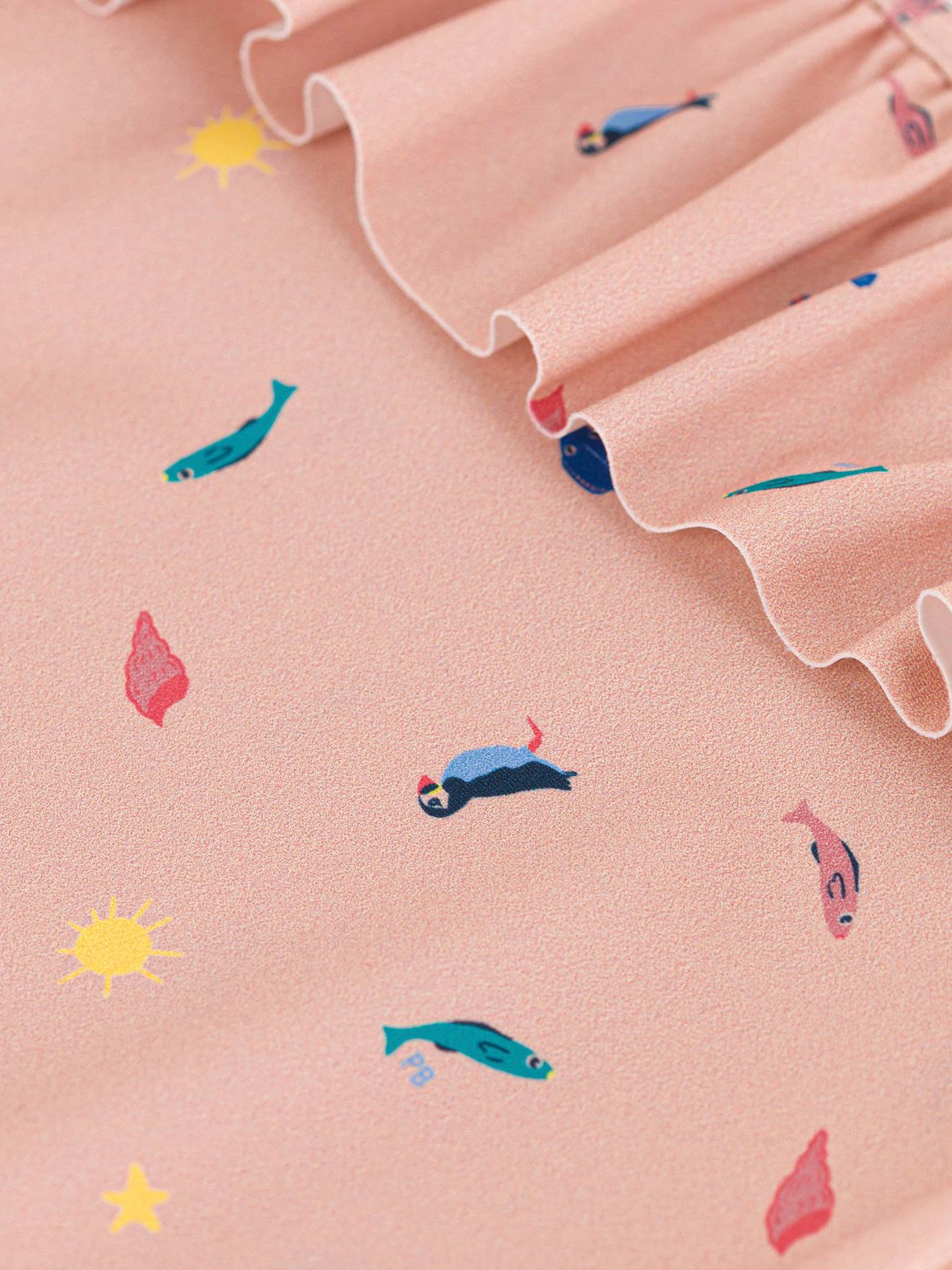 maiô rosa PETIT BATEAU