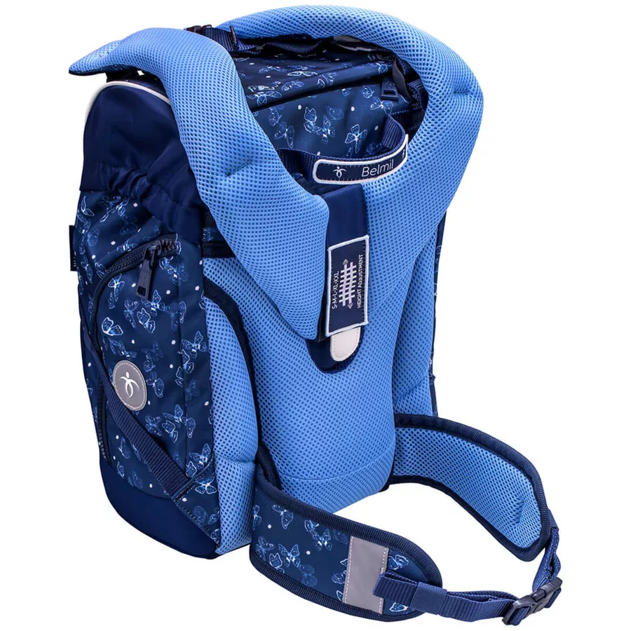 Belmil Schulrucksack Premium Smarty Plus Schulranzen Sapphire