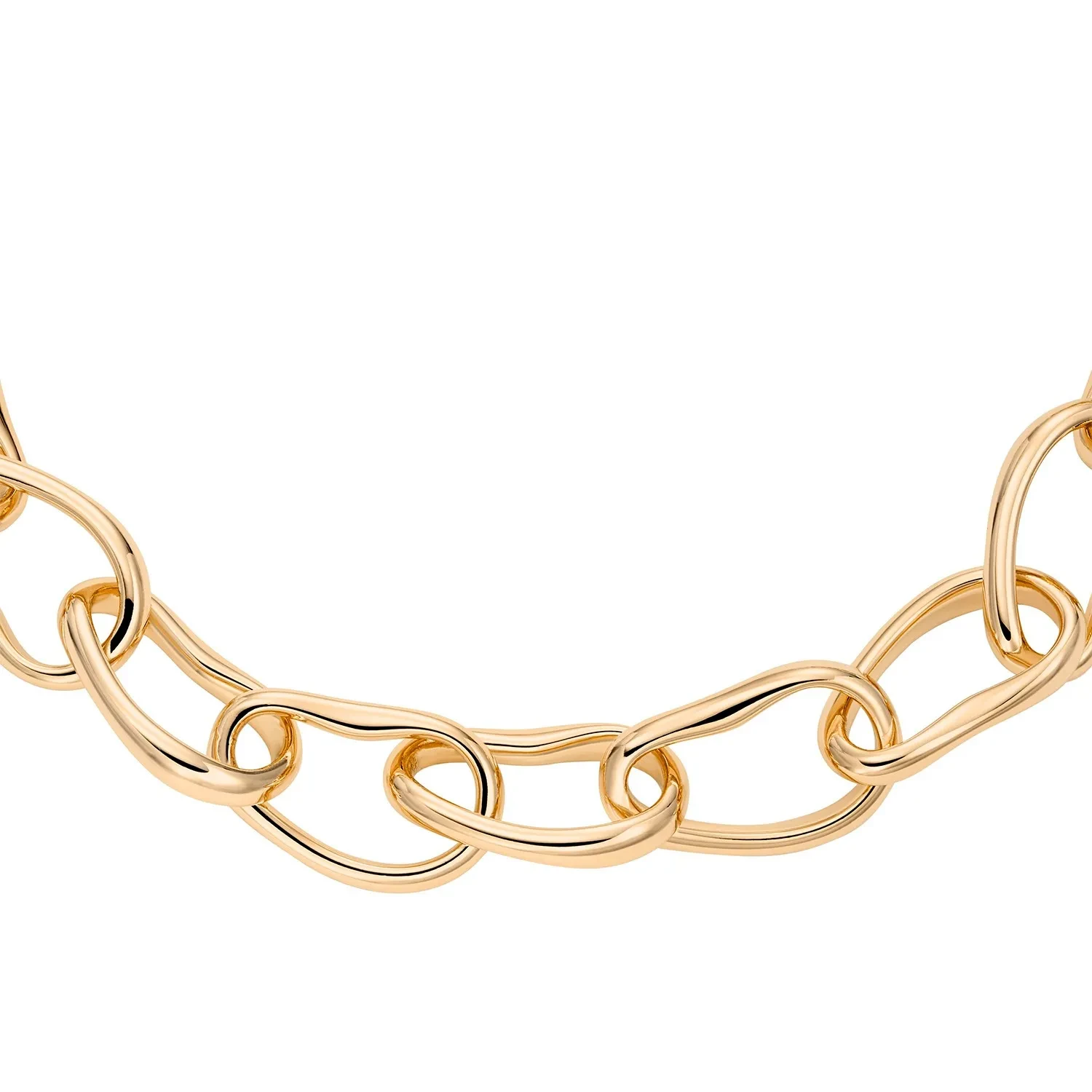 Skagen Denmark Jewelry Anja Pebbles Halskæde Forgyldt Messing SKJ5008710