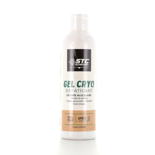 Gel de massage Cryo Défatigant STC Nutrition