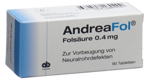 ANDREAFOL Tabletten 0.4mg, 90 Stück